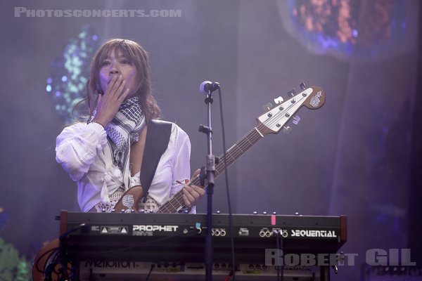 BLONDE REDHEAD - 2024-08-24 - SAINT CLOUD - Domaine National - Scene de la Cascade - Kazu Makino